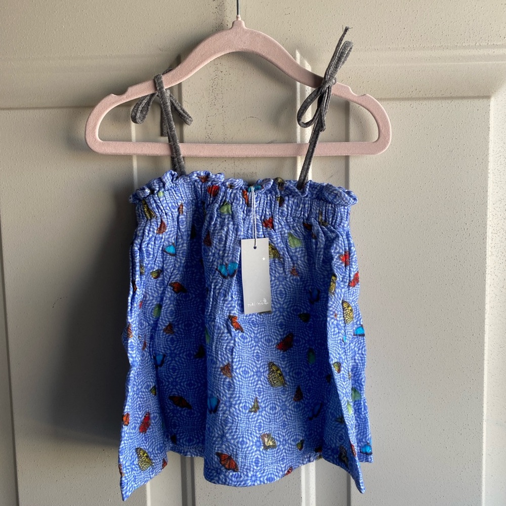 Nordstrom Miki Miette Cinched Butterfly Top